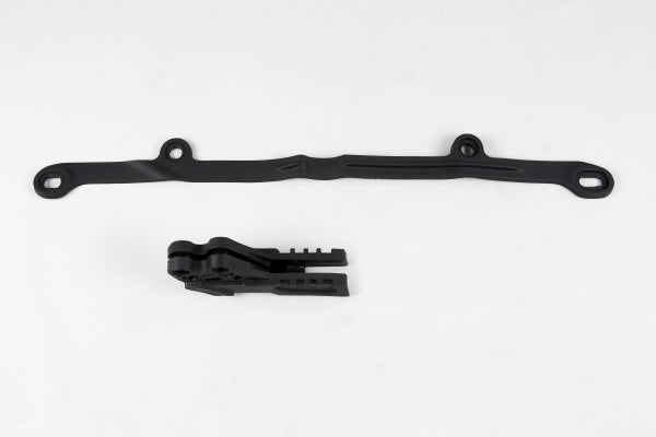 Kawasaki KXF Chain Guide + Swingarm Chain Slider - Black - KA03795@001