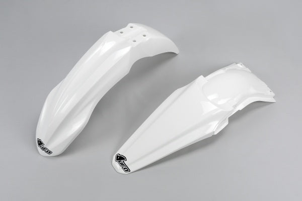 Kawasaki KXF Fenders Kit - White - KAFK220@047