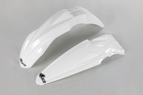 Kawasaki KXF Fenders Kit - White - KAFK223@047