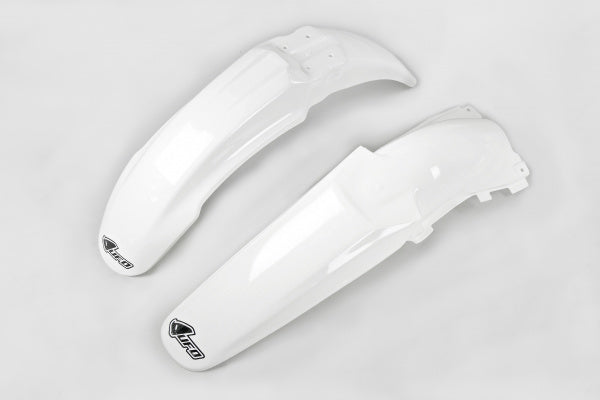 Kawasaki KXF Fenders Kit - White - KAFK203@047