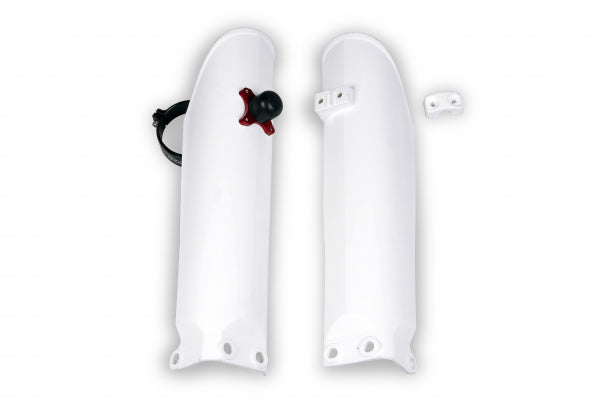 KTM SX Fork Slider Protectors + Quick Starter - White 20-26 - KT03090#042