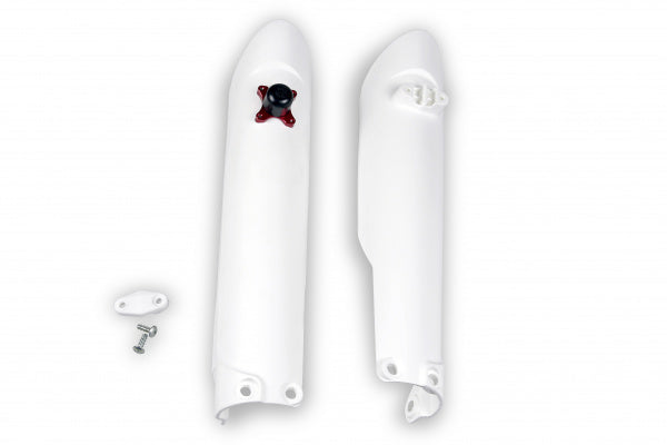 KTM SX-F Fork Slider Protectors + Quick Starter - White 20-26 - KT04057#042