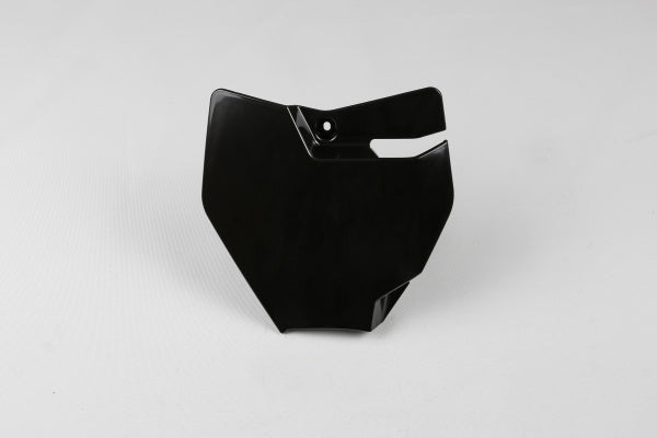 KTM SX Front Number Plate - Black - KT04074#001