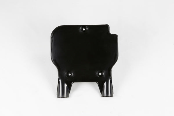 Kawasaki KX Front Number Plate - Black - KA02761#001