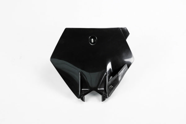 KTM SX Front Number Plate - Black - KT03078#001
