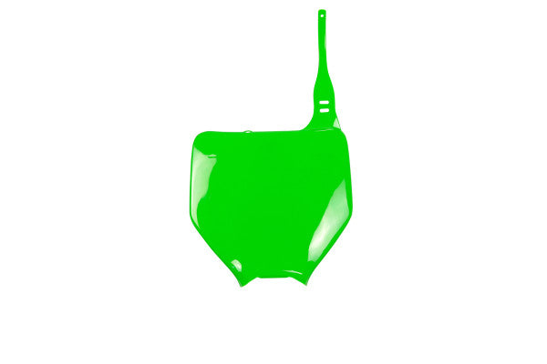 Kawasaki KX Front Number Plate - Green - KA03740#026