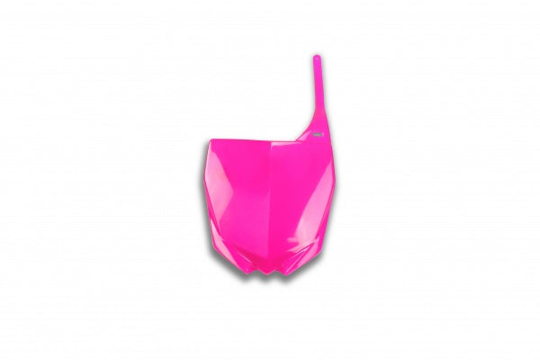 Yamaha YZ Front Number Plate - Neon Pink - YA04813#P
