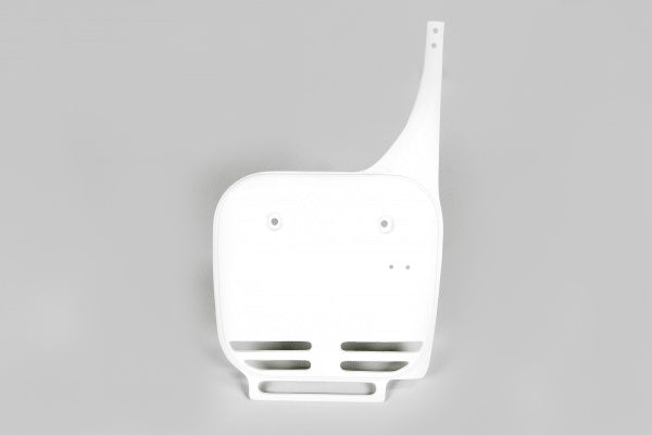 Suzuki RM Front Number Plate - White - SU03921#041