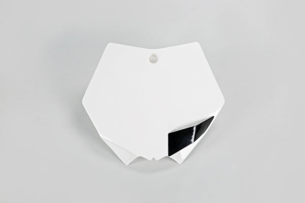 KTM SX Front Number Plate - White - KT03093#047