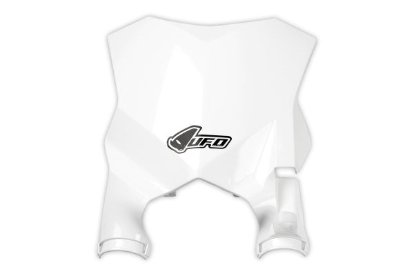 Kawasaki KXF Front Number Plate - White - KA04738#047
