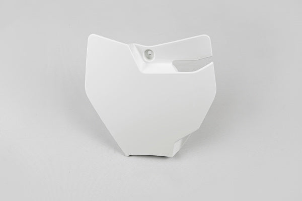 KTM SX Front Number Plate - White - KT04074#047