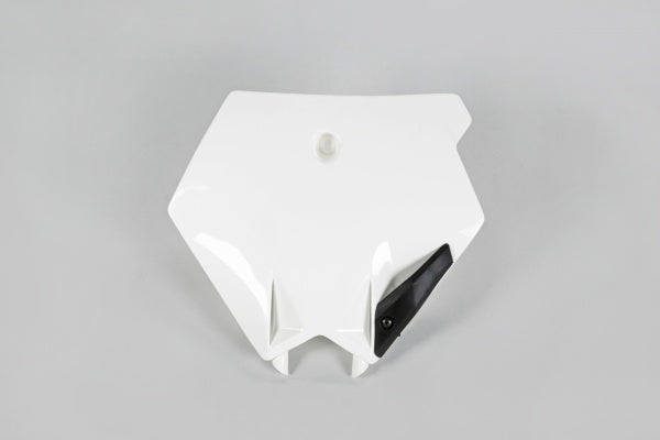 KTM SX Front Number Plate - White - KT03075#047