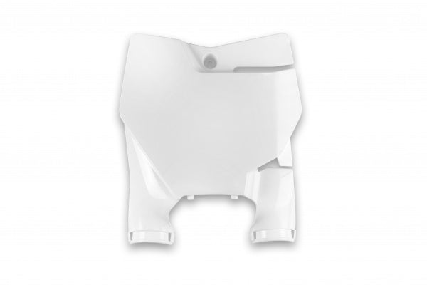KTM SX Front Number Plate - White - KT04099#047