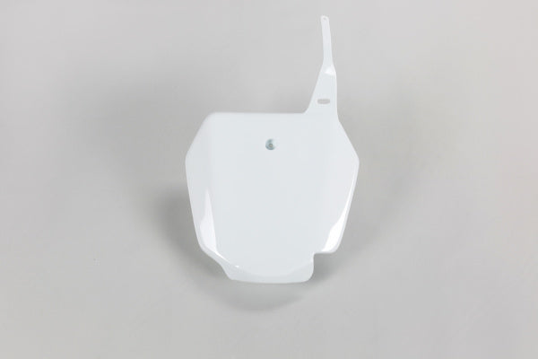 Suzuki RM Front Number Plate - White - SU03926@041