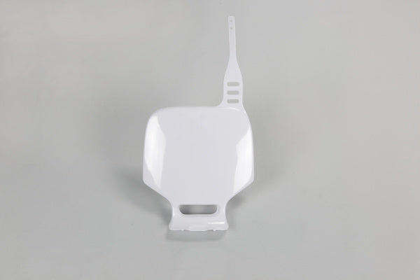 Yamaha YZ Front Number Plate - White - YA02874#046