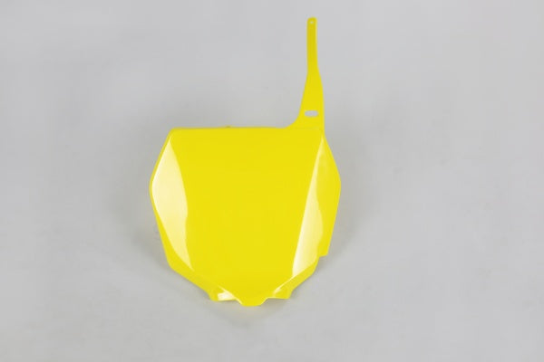Suzuki RM Front Number Plate - Yellow - SU03989#102