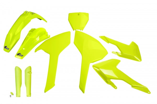 Husqvarna TC Full Kit - Neon Yellow - HUKIT616F@DFLU