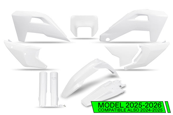 Husqvarna FE 350 Heritage Full Kit - White 20-26 - HUKIT631F@040