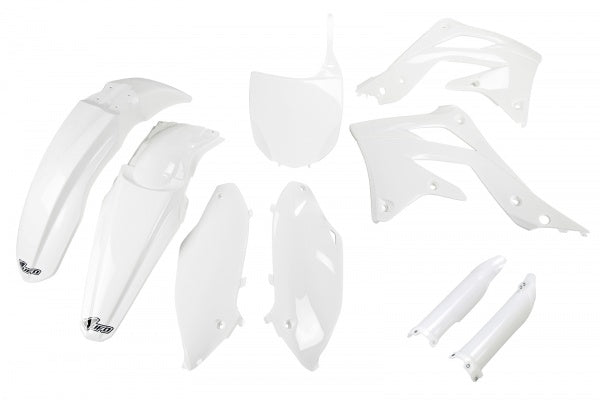 Kawasaki KXF Full Kit - White - KAKIT217F@047