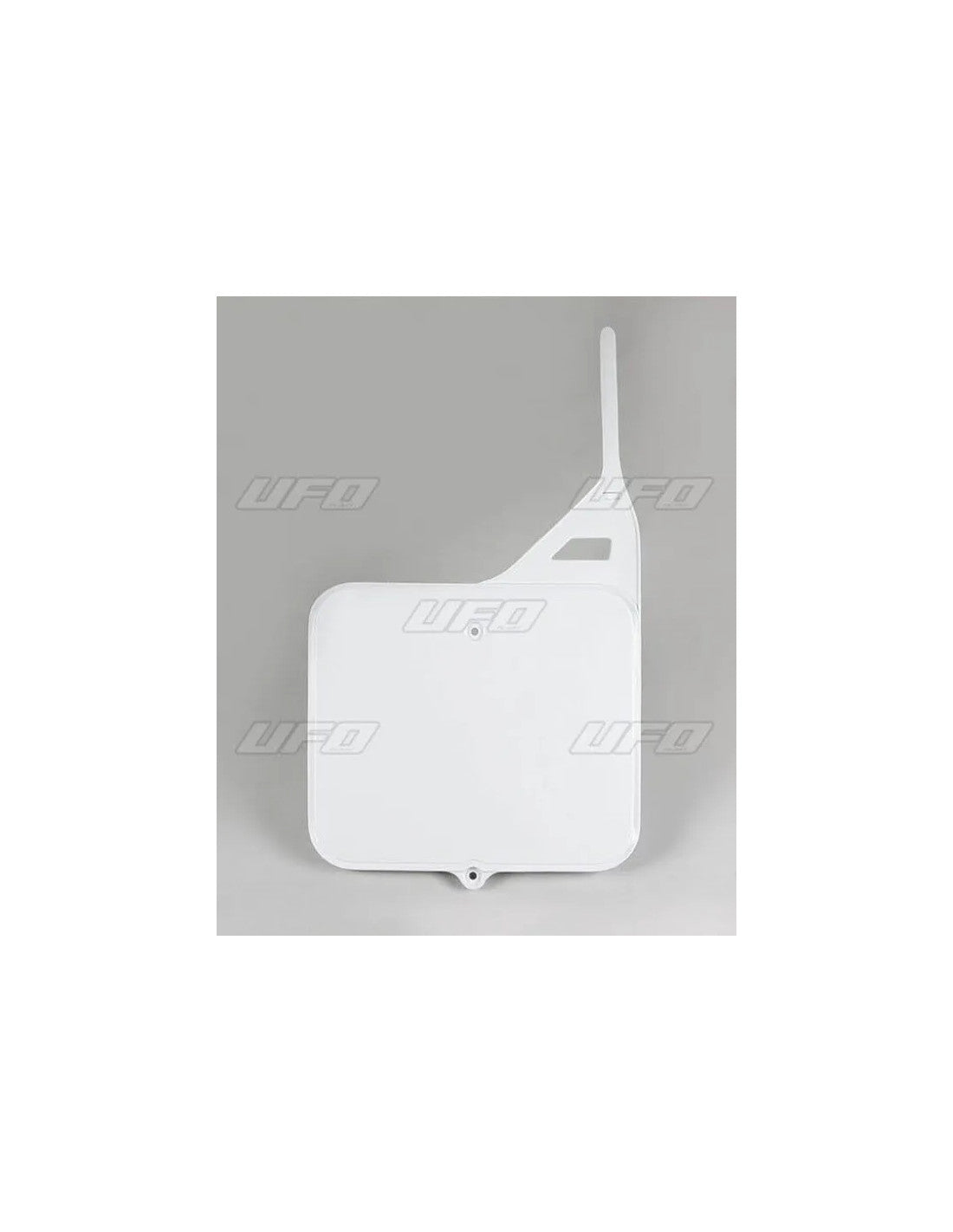 TM 250 Front Number Plate - White - TM03115@041