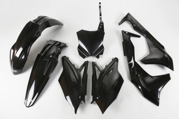 Kawasaki KXF Kit - Black - KAKIT224@001