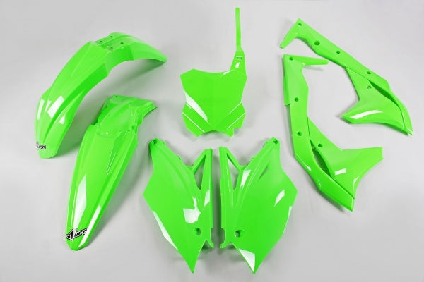 Kawasaki KXF Kit - Neon Green - KAKIT225@AFLU