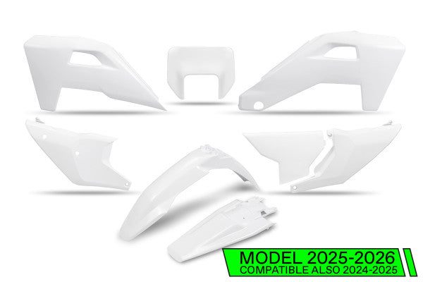 Husqvarna TE 250 Heritage Kit - White 20-26 - HUKIT631@040