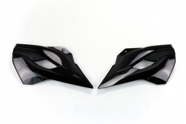 Husqvarna TX Radiator Covers - Black - HU03353#001
