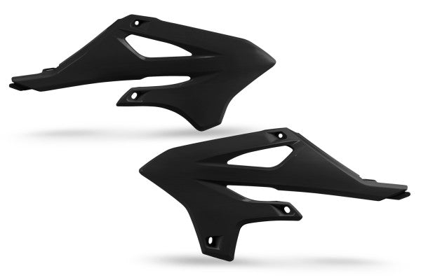 Yamaha YZ Radiator Covers - Black - YA04882#001