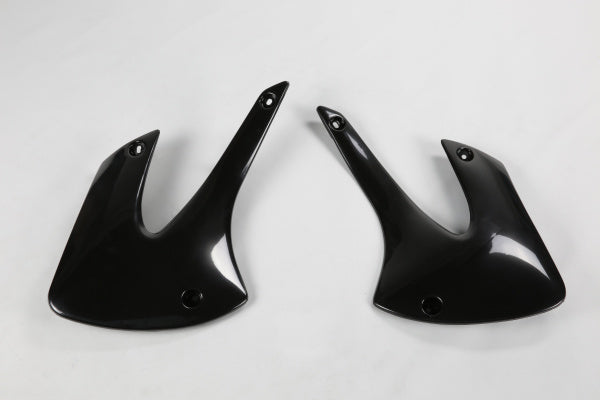 Kawasaki KX Radiator Covers - Black - KA03717#001