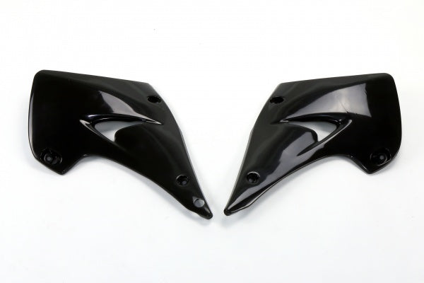 Kawasaki KX Radiator Covers - Black - KA03738#001