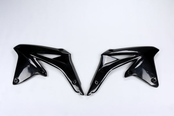 Suzuki RMZ Radiator Covers - Black - SU04917#001
