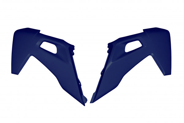 Husqvarna TC Radiator Covers - Blue - HU03390#087