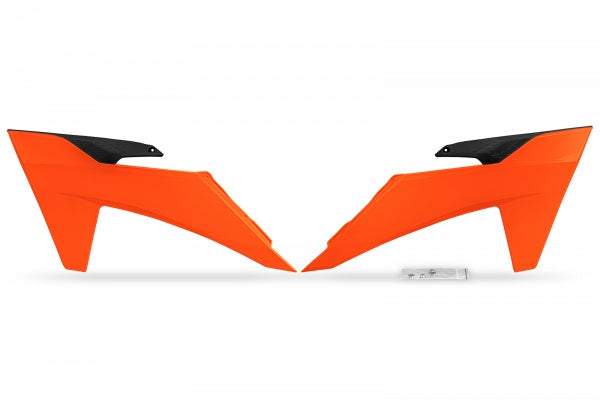 KTM EXC Radiator Covers - White 20-26 (FFLU) - KT05011#FFLU