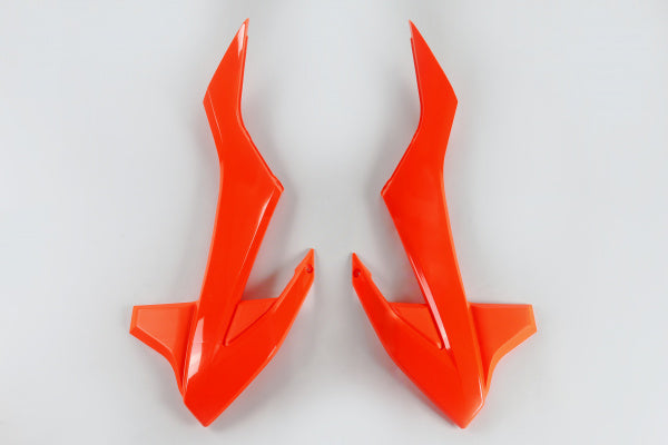 KTM SX Radiator Covers - Neon Orange - KT05030#FFLU