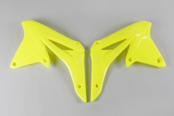 Suzuki RMZ Radiator Covers - Neon Yellow - SU04928#DFLU