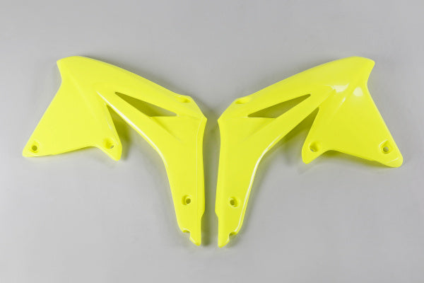 Suzuki RMZ Radiator Covers - Neon Yellow - SU04927#DFLU