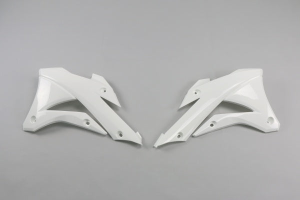 Kawasaki KX Radiator Covers - White - KA04728#047