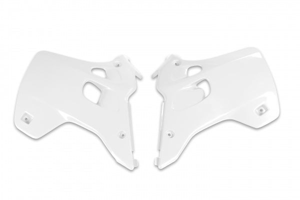 Kawasaki KX Radiator Covers - White - KA02744#047