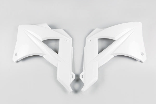 GasGas MC Radiator Covers - White - GG07101#041