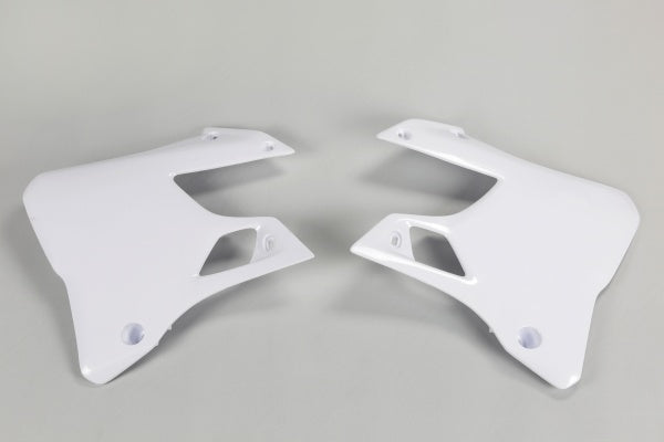 Yamaha YZ Radiator Covers - White - YA02898#046