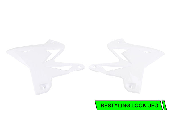 Yamaha YZ Radiator Covers - White (046) - YA04834#046