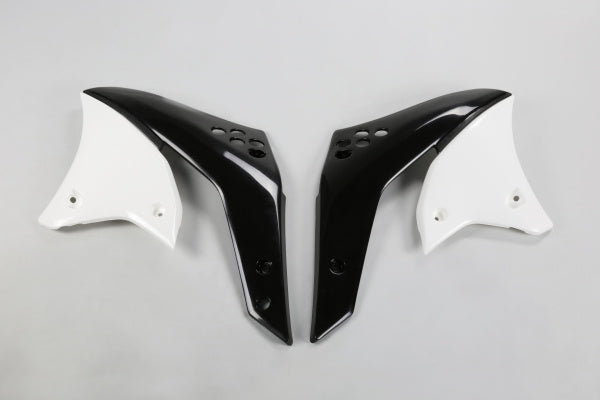 Kawasaki KXF Radiator Covers - White - KA03767#047