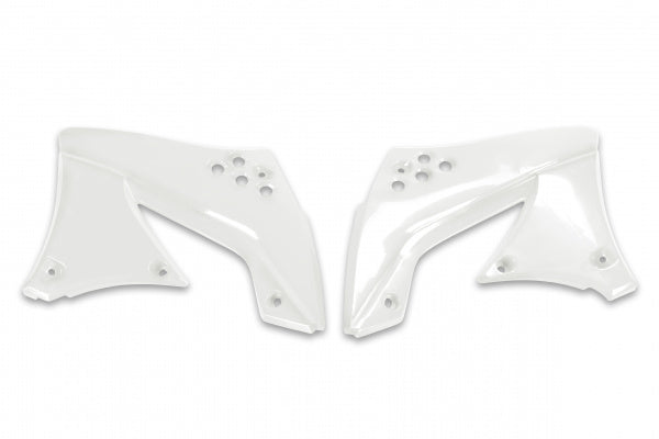 Kawasaki KXF Radiator Covers - White - KA03799#047