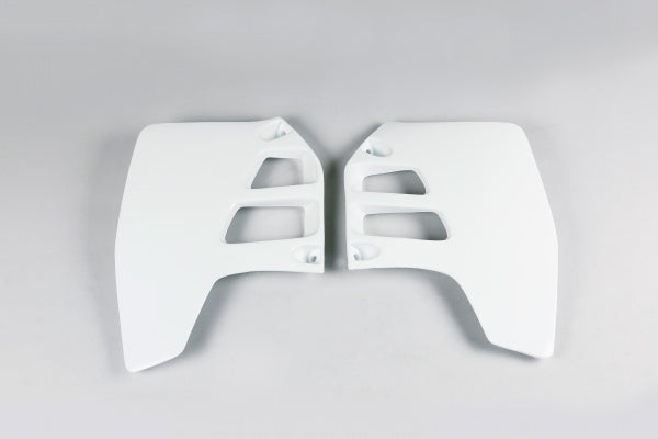 Suzuki RM Radiator Covers - White - SU02909#041