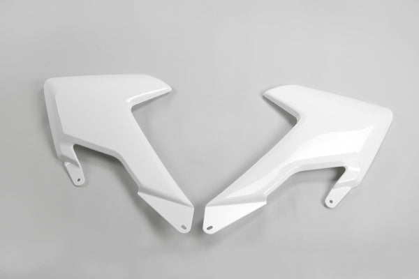Husqvarna TC Radiator Covers - White - HU03365#041
