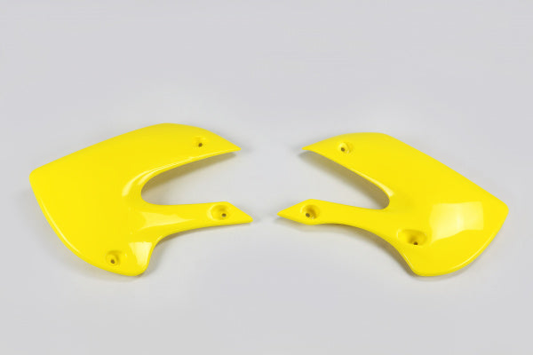 Kawasaki KX Radiator Covers - Yellow - KA03733#102