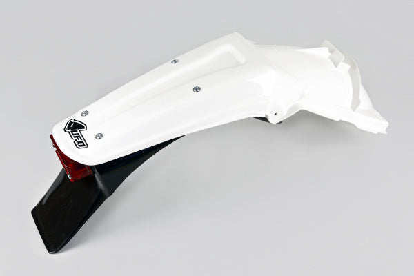 Kawasaki KX Rear Fender - White (047) - KA02775#047