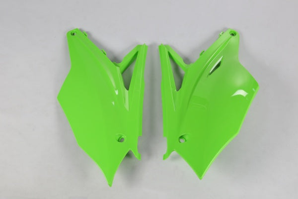 Kawasaki KXF Side Panels - Green - KA04737#026