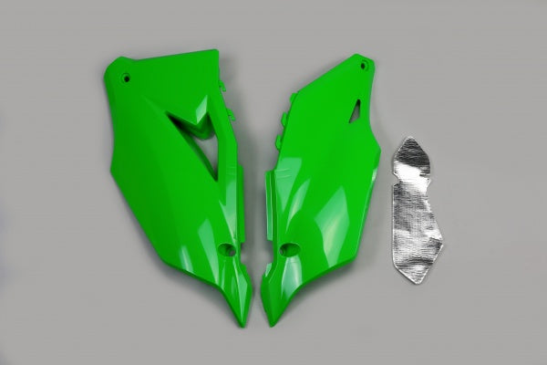 Kawasaki KXF Side Panels - Green - KA04752#026